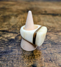 Vintage Tagua Nut Ring - South American